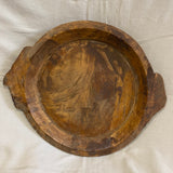 Houten chapati schaal