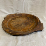 Houten chapati schaal