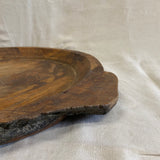 Houten chapati schaal