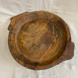Houten chapati schaal