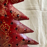 Luxe kerstboom blik voor waxinelichtje