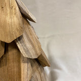 Teak houten kerstboom