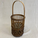 Rotan windlicht