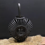 Windlicht van bamboe