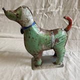Grote hond van blik