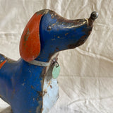 Grote hond van blik