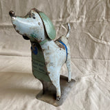 Grote hond van blik