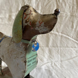Grote hond van blik