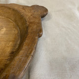 Houten chapati schaal