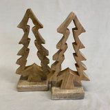 Kerstboom van mangohout