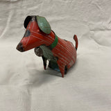Metalen decoratie hond