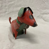 Metalen decoratie hond