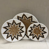 Zeegras wanddecoratie Zen Mandala