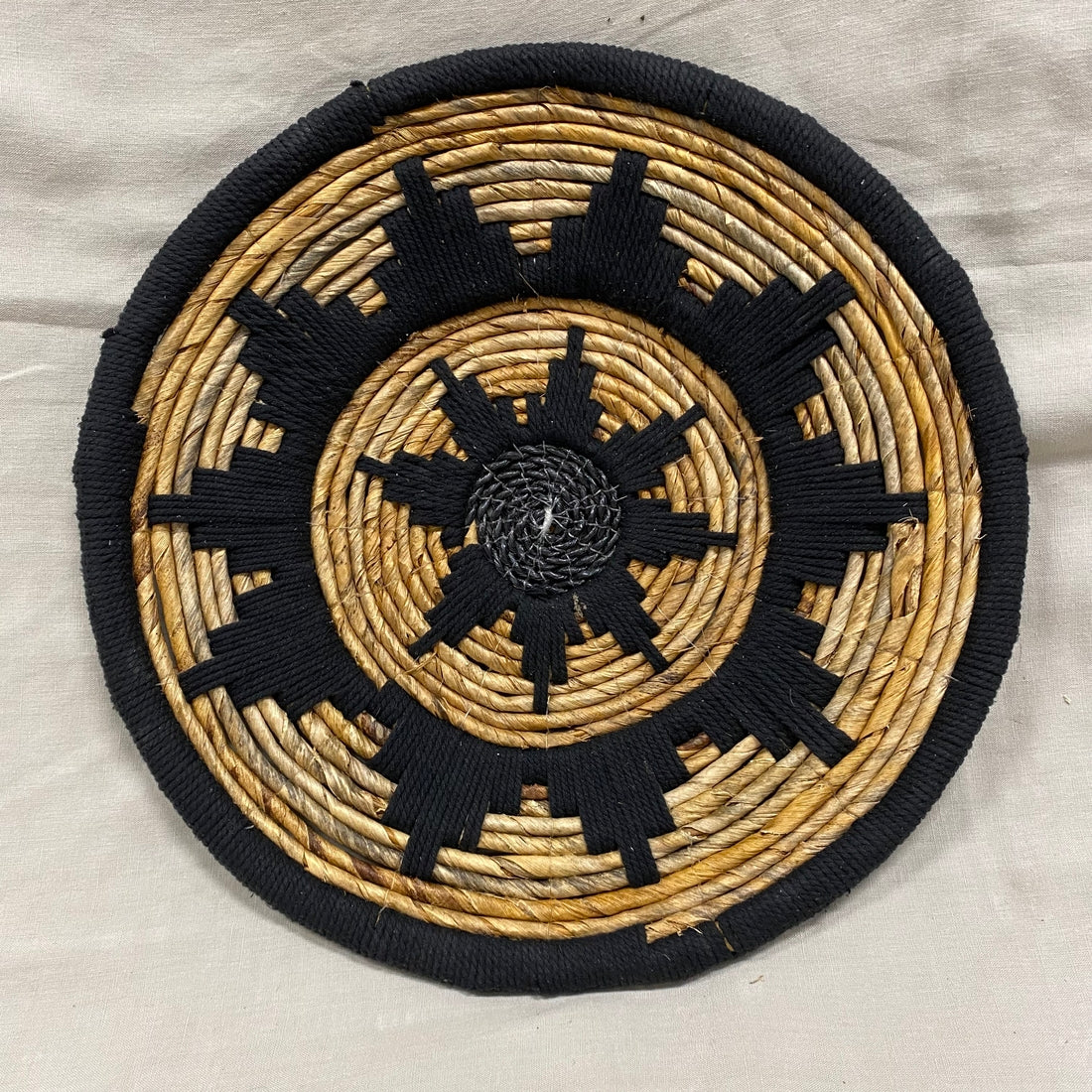 Zeegras wanddecoratie Tropical Flores