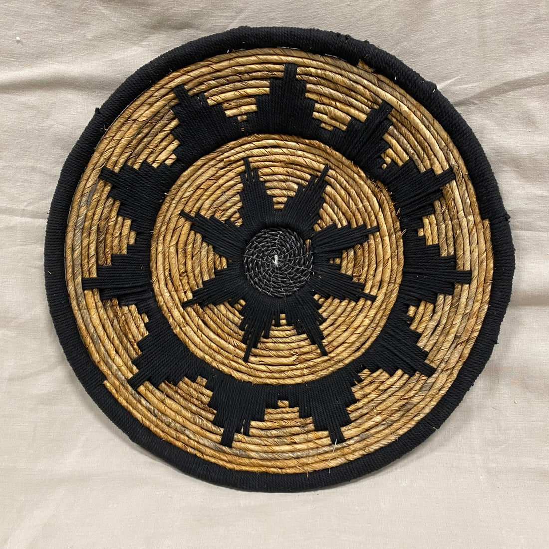 Zeegras wanddecoratie Tropical Flores